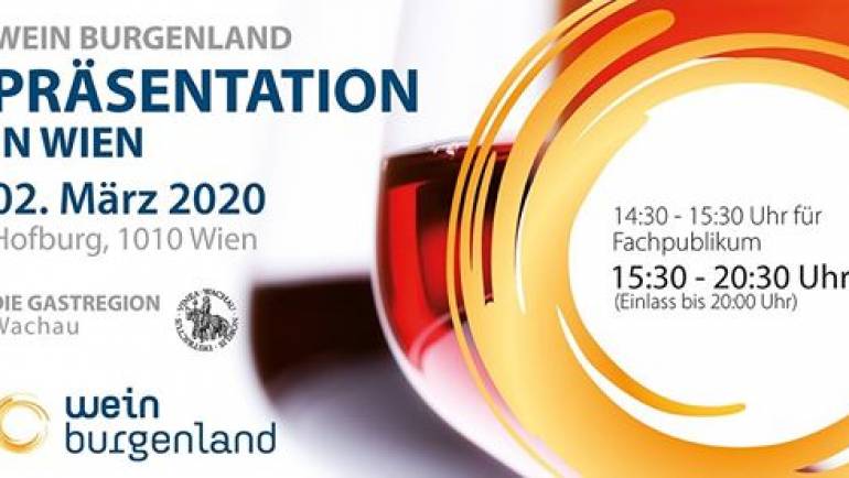 Wein Burgenland Präsentation in der Wiener Hofburg